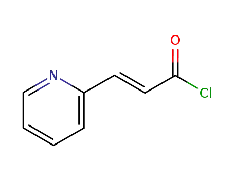 Molecular Structure of 749838-53-7 (acid chloride of 2-pyridineacrylic acid)
