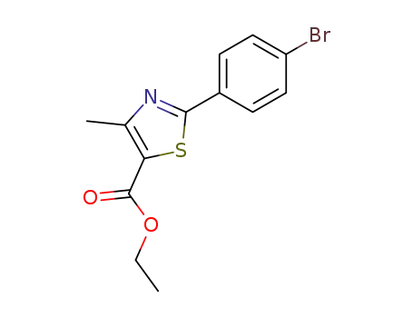 Ethyl 2-(4-Bromophenyl)-4-methylthiazole-5-carboxylate