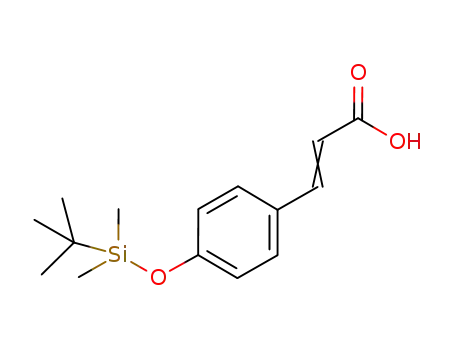 2-Propenoic acid, 3-[4-[[(1,1-dimethylethyl)dimethylsilyl]oxy]phenyl]-