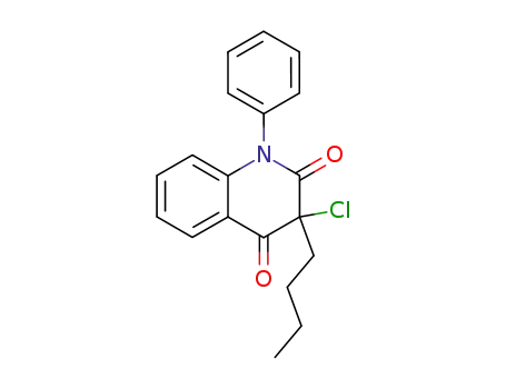 2,4(1H,3H)-Quinolinedione, 3-butyl-3-chloro-1-phenyl-