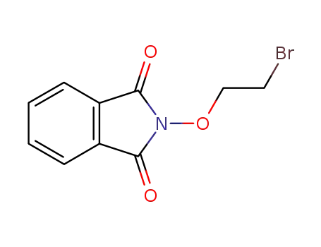 Molecular Structure of 5181-35-1 (N-(2-Bromoethoxy)phthalimide)