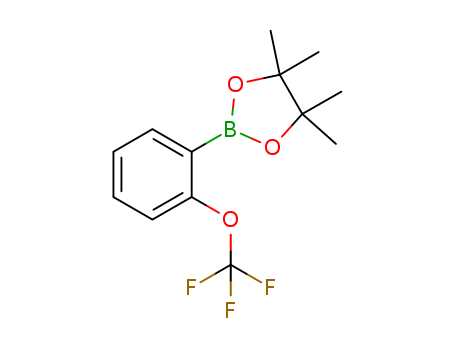 4,4,5,5-Tetramethyl-2-(2-trifluoromethoxyphenyl)-1,3,2-dioxaborolane 832114-04-2