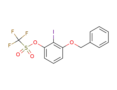 3-benzyloxy-2-iodophenol trifluoromethanesulfonate