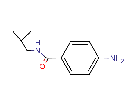 Molecular Structure of 38681-73-1 (4-amino-N-isobutylbenzamide)
