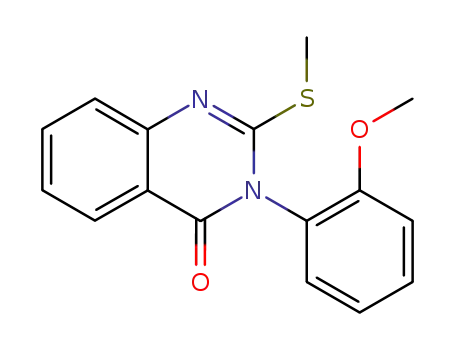 3-(2-methoxyphenyl)-2-(methylthio)quinazolin-4(3H)-one