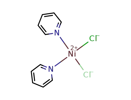 Molecular Structure of 14024-96-5 (Nickel, dichlorobis(pyridine)-)