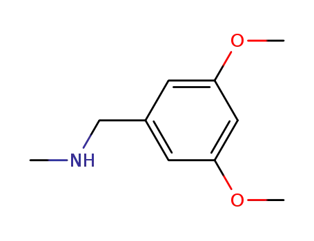 Molecular Structure of 77775-71-4 ((3,5-Dimethoxybenzyl)methylamine)