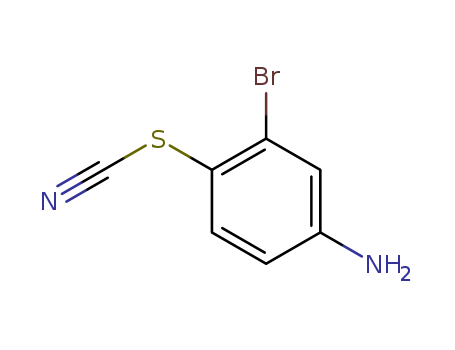 Thiocyanic acid, 4-amino-2-bromophenyl ester