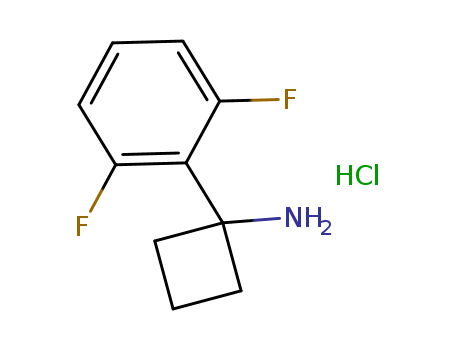 1-(2,6-difluorophenyl)cyclobutane-1-amine hydrochloride