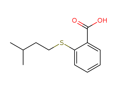 2-[(3-methylbutyl)thio]benzoic acid