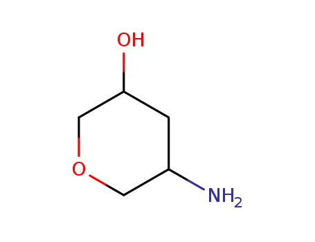 5-amino-tetrahydro-2H-pyran-3-ol