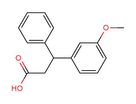 3-(3-methoxyphenyl)-3-phenylpropanoic acid
