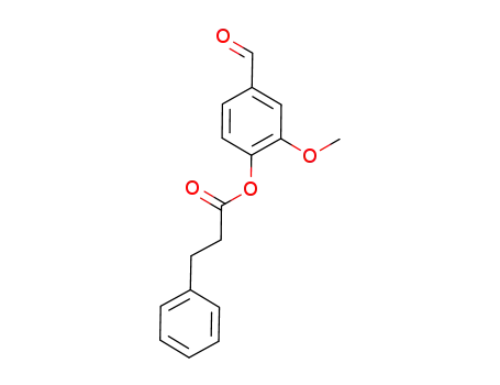 4-formyl-2-methoxyphenyl 3-phenylpropanoate