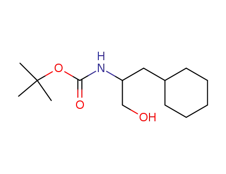 Carbamic acid, [2-cyclohexyl-1-(hydroxymethyl)ethyl]-, 1,1-dimethylethyl
ester
