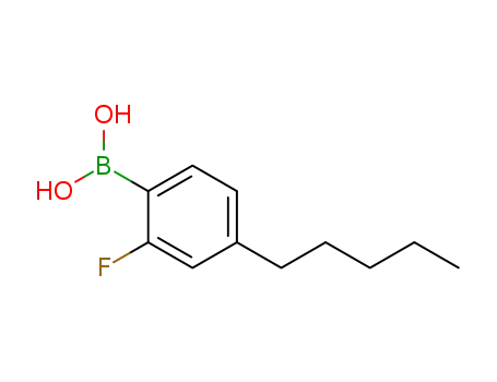 (2-fluoro-4-pentylphenyl)boronic acid
