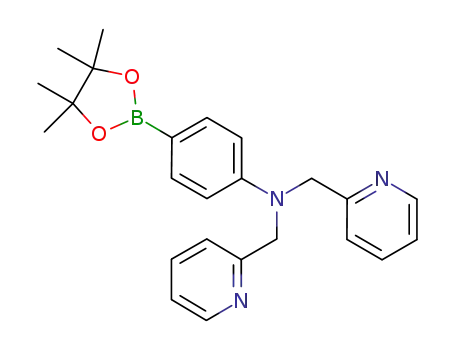 bis-pyridin-2-ylmethyl-[4-(4,4,5,5-tetramethyl-1,3,2-dioxaborolan-2-yl)-phenyl]-amine