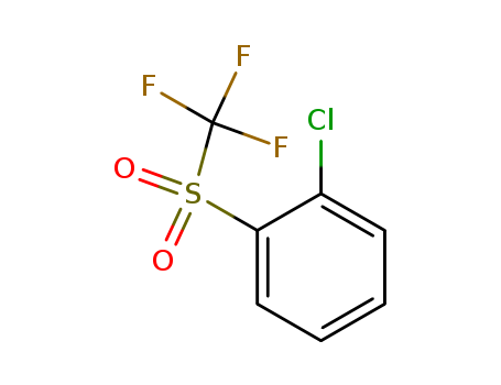 Benzene, 1-chloro-2-[(trifluoromethyl)sulfonyl]-