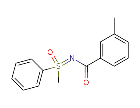 3-methyl-N-(methyl(oxo)(phenyl)-λ<sup>6</sup>-sulfanylidene)benzamide