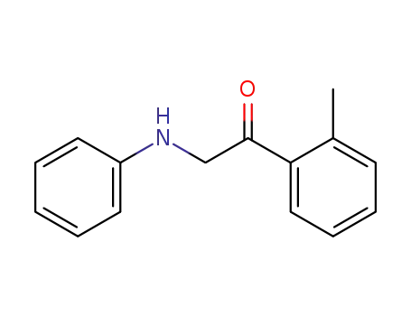2-phenylamino-1-<i>o</i>-tolyl-ethanone