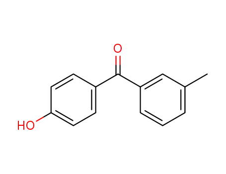 Molecular Structure of 71372-37-7 ((4-HYDROXYPHENYL)(M-TOLYL)METHANONE)
