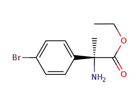 (S)-2-amino-2-(4-bromophenyl)-propionic acid ethyl ester