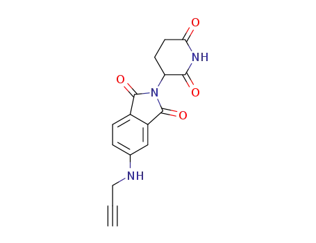 2-(2,6-dioxopiperidin-3-yl)-5-(prop-2-yn-1-ylamino)isoindoline-1,3-dione