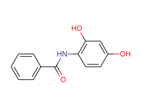 Molecular Structure of 5455-84-5 (N-(2,4-dihydroxyphenyl)benzamide)