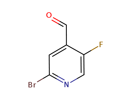 2-Bromo-5-fluoro-4-formylpyridine