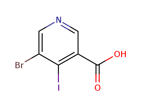 5-BROMO-4-IODOPYRIDINE-3-CARBOXYLIC ACID 491588-98-8