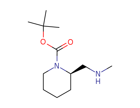 tert-butyl (R)-2-((methylamino)methyl)piperidine-1-carboxylate