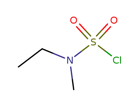 Molecular Structure of 35856-61-2 (sulfamoyl chloride, ethyl(methyl)-)