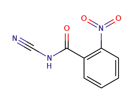 Molecular Structure of 7144-23-2 (N-cyano-2-nitrobenzamide)