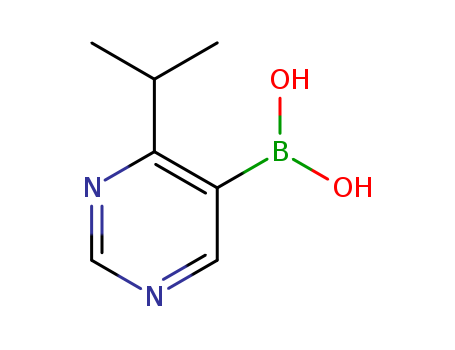 Boronicacid, B-[4-(1-methylethyl)-5-pyrimidinyl]-