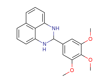 2-(3,4,5-trimethoxyphenyl)-2,3-dihydro-1H-perimidine cas  6723-15-5