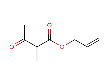 Molecular Structure of 111903-66-3 (Butanoic acid, 2-methyl-3-oxo-, 2-propenyl ester)