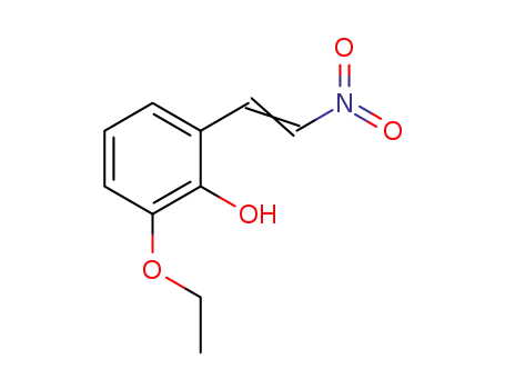 3-Ethoxy-2-hydroxy-beta-nitrostyrene