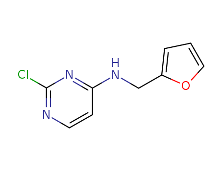 2-CHLORO-N-(FURAN-2-YLMETHYL)PYRIMIDIN-4-AMINE