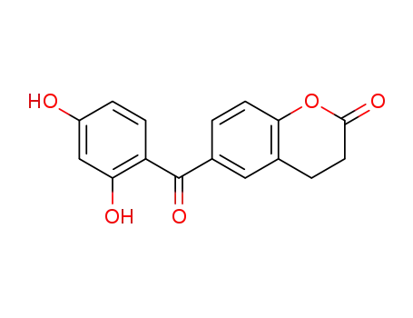 6-(2,4-dihydroxybenzoyl)-2-chromanone