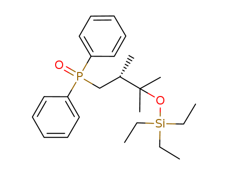 Phosphine oxide, [(2R)-2,3-diMethyl-3-[(triethylsilyl)oxy]butyl]diphenyl-,1227926-70-6
