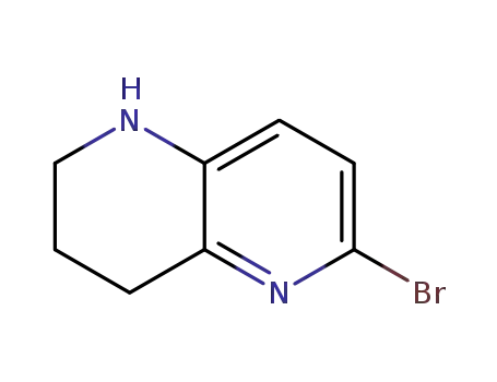 1,5-나프티리딘, 6-브로모-1,2,3,4-테트라하이드로-