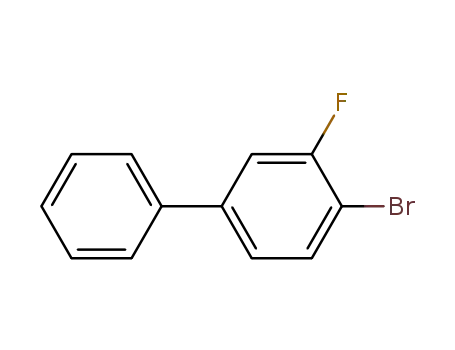 Molecular Structure of 150805-77-9 (1,1'-Biphenyl, 4-bromo-3-fluoro-)