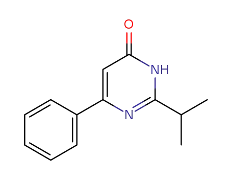 4(1H)-Pyrimidinone, 2-(1-methylethyl)-6-phenyl-