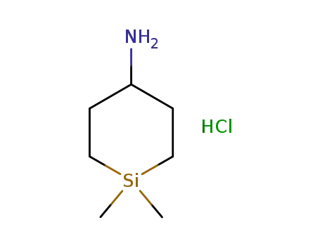 1,1-dimethylsilinan-4-amine hydrochloride