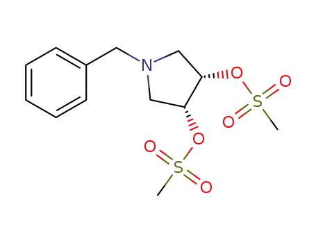 (3S,4R)-1-benzylpyrrolidine-3,4-diyl dimethanesulfonate