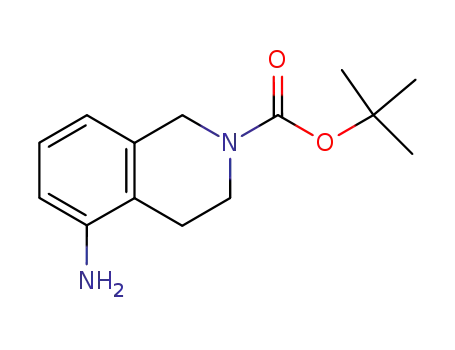 Molecular Structure of 201150-73-4 (5-AMINO-2-BOC-1,2,3,4-TETRAHYDROISOQUINOLINE)