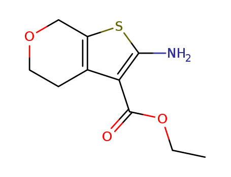 5H-Thieno[2,3-c]pyran-3-carboxylicacid, 2-amino-4,7-dihydro-, ethyl ester