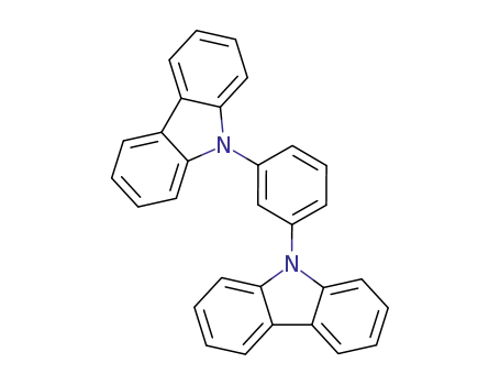 Molecular Structure of 550378-78-4 (9,9'-(1,3-Phenylene)bis-9H-carbazole)