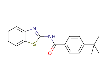 N-(1,3-benzothiazol-2-yl)-4-tert-butylbenzamide