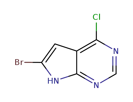 6-BROMO-4-CHLORO-7H-PYRROLO[2,3-D]PYRIMIDINE