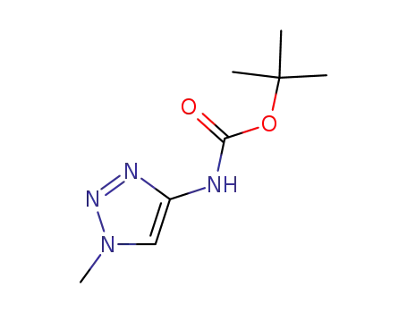 Carbamic acid,(1-methyl-1H-1,2,3-triazol-4-yl)-, 1,1-dimethylethyl ester (9CI)